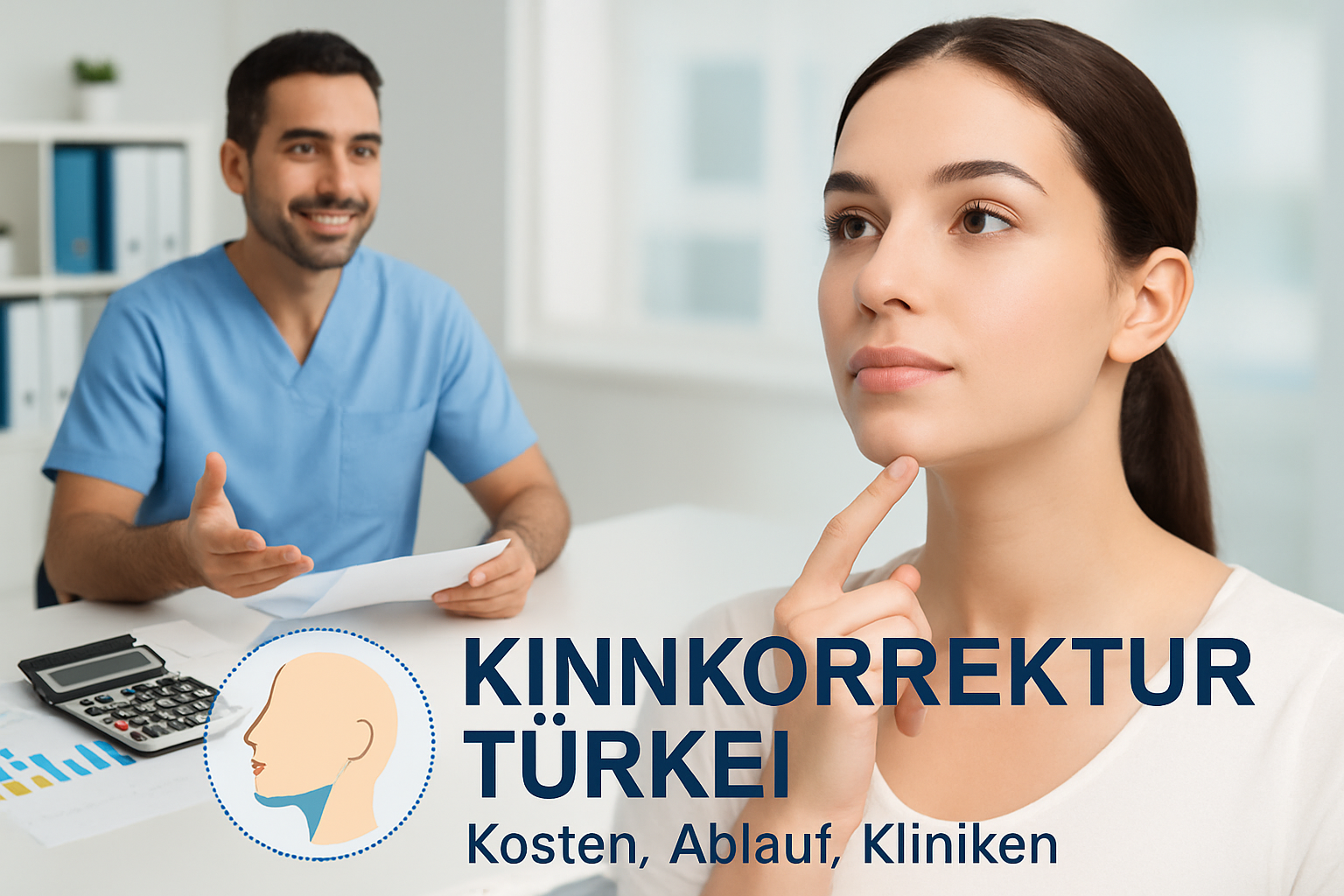 Kinnkorrektur Türkei - Professionelle Genioplastik für harmonische Gesichtszüge