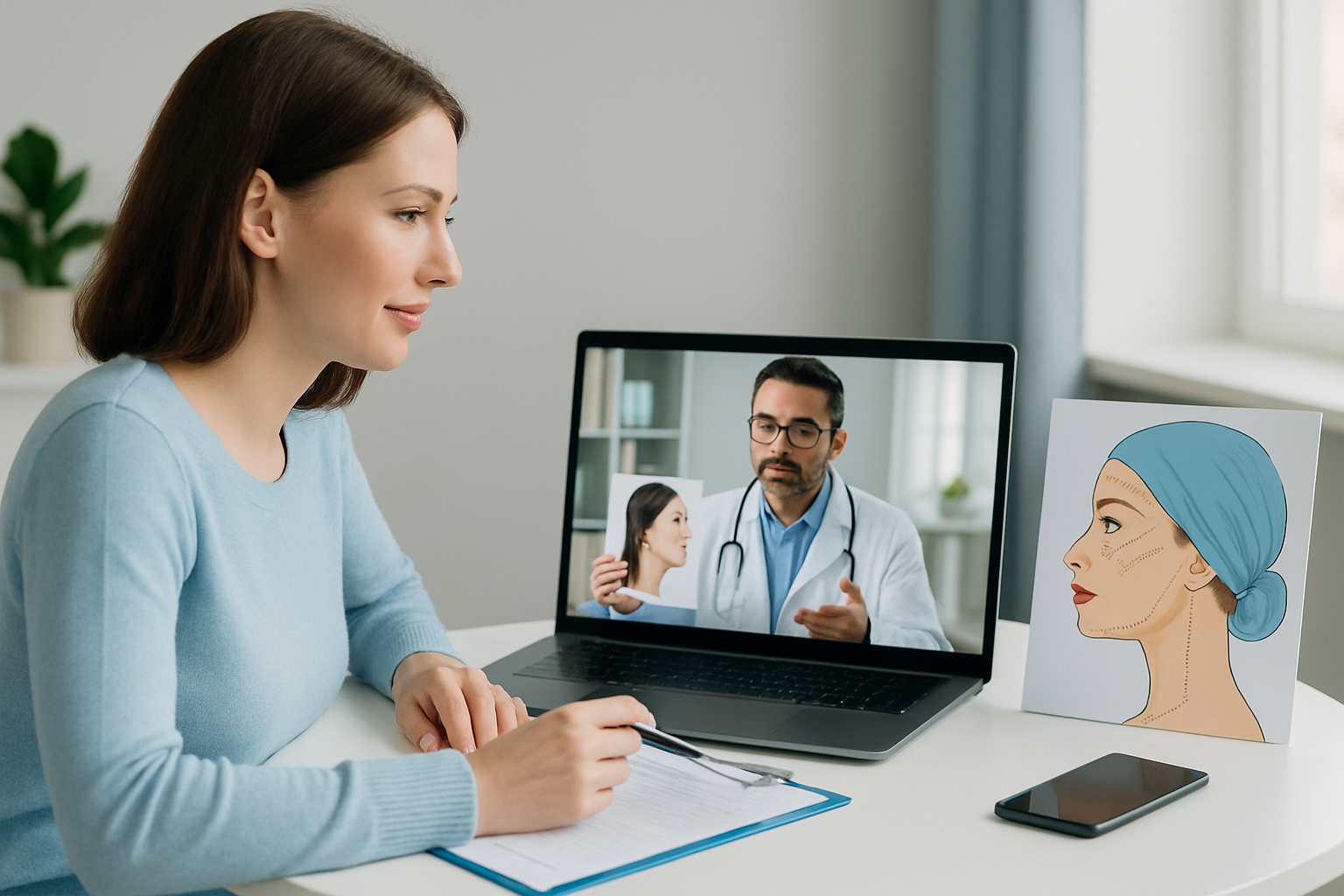Online-Beratung für Schönheitsoperationen in der Türkei - Professionelle Konsultation vor der OP